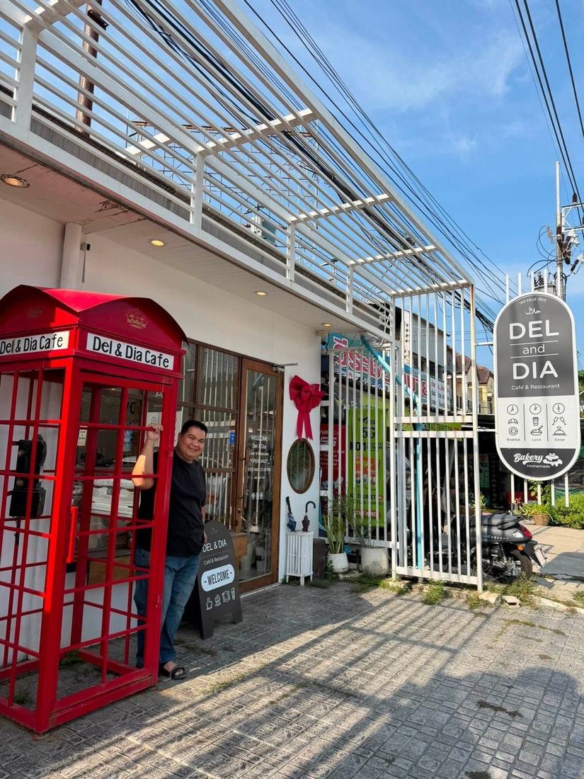 หน้าร้าน Del & Dia อ่าวนาง กระบี่